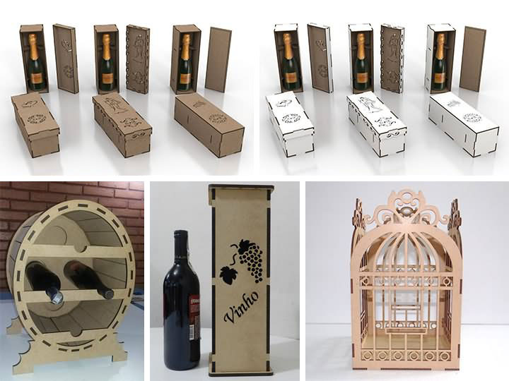 業(yè)余愛好木箱雕刻切割項目激光雕刻機