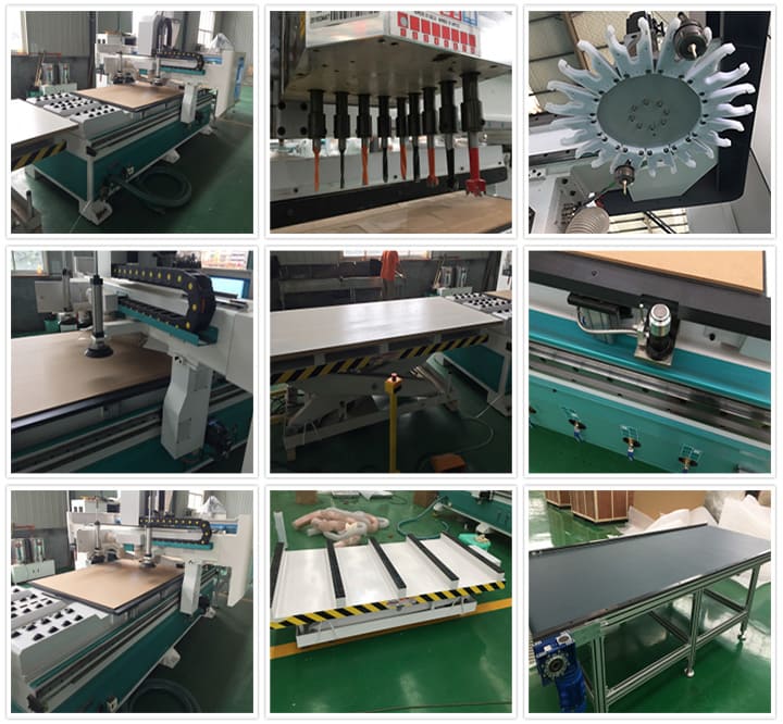 Details for Full Automatic數控router furniture production line