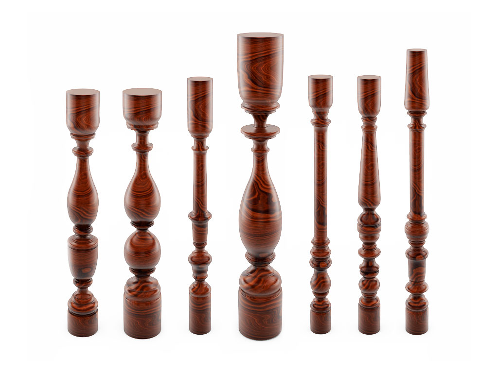 用于家具腿和樓梯欄桿的工業(yè)數(shù)控木工車床